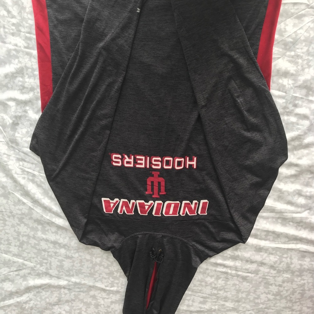 Champion ncaa university of Indiana Hoosiers long sleeves performance shirt